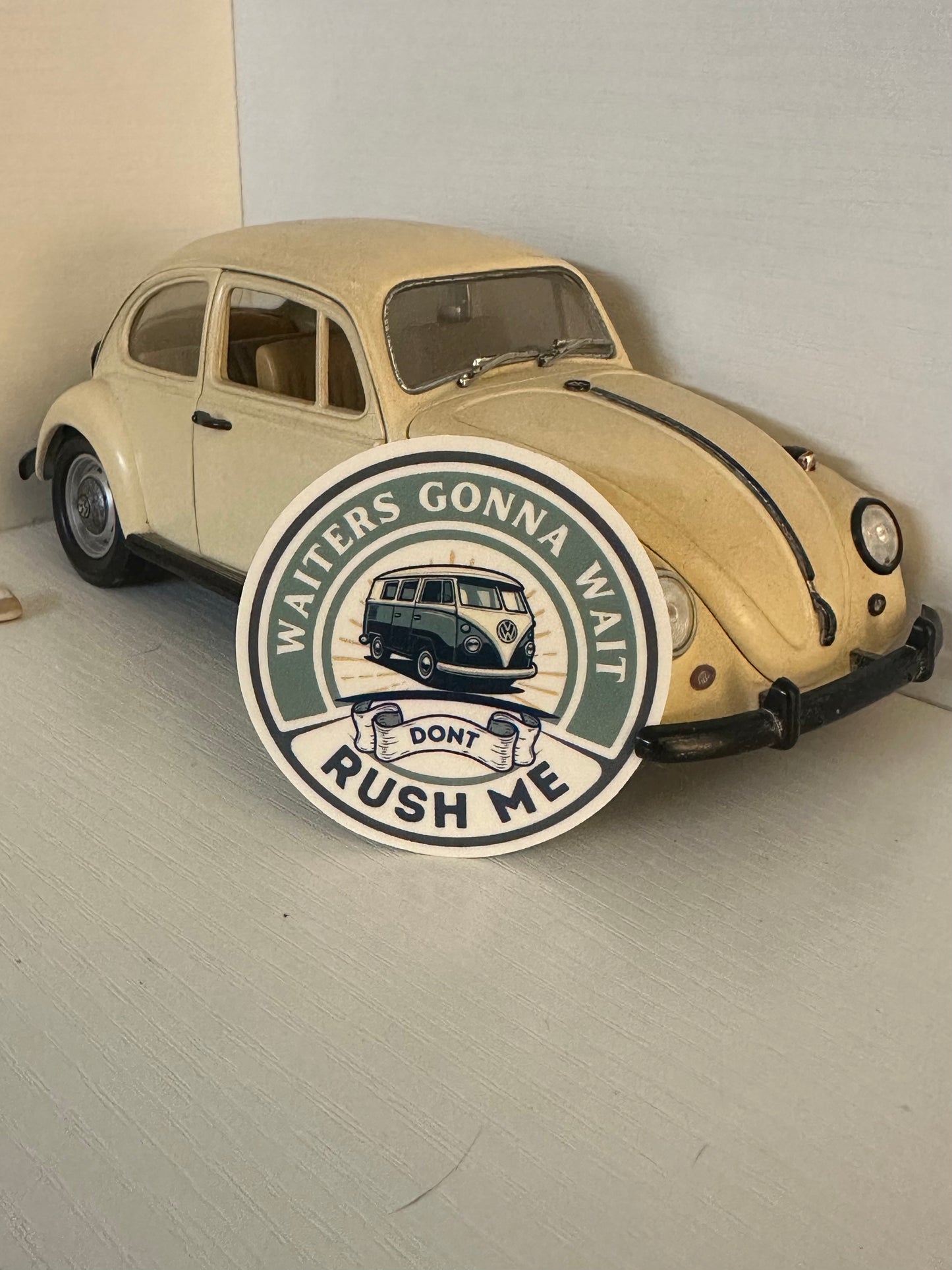 Waiter Sticker Free shipping